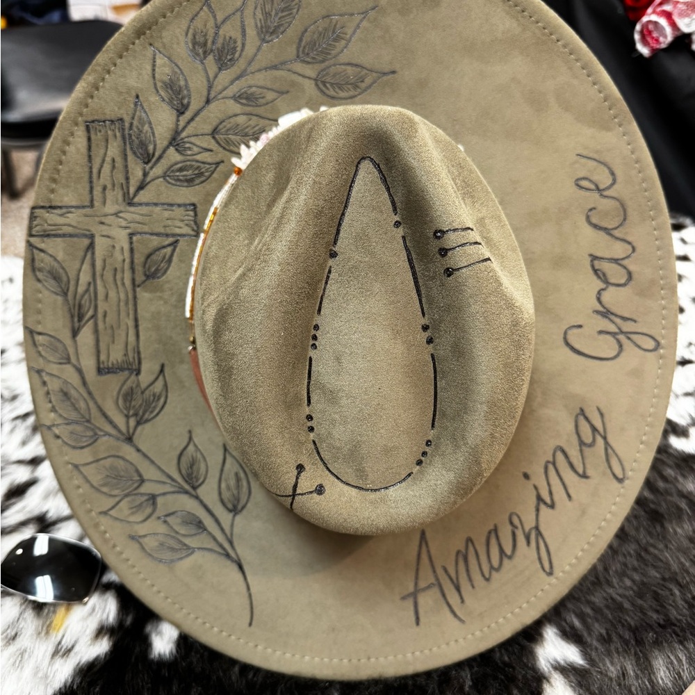 Amazing Grace Tan Hat